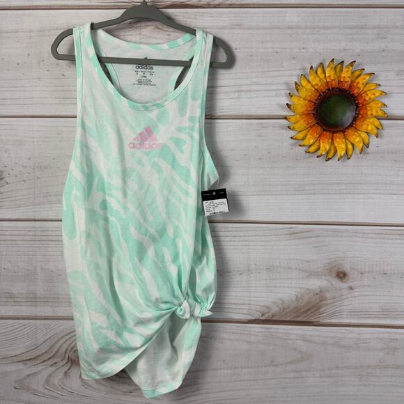 adidas‎ girls tie-front tank S 7/8 - Picture 1 of 2
